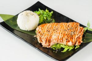 salmone scottato