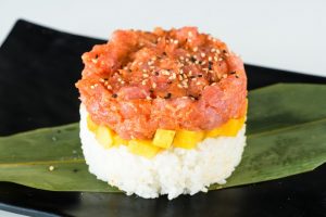 tartare burger tonno