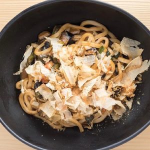 udon verdure gamberi